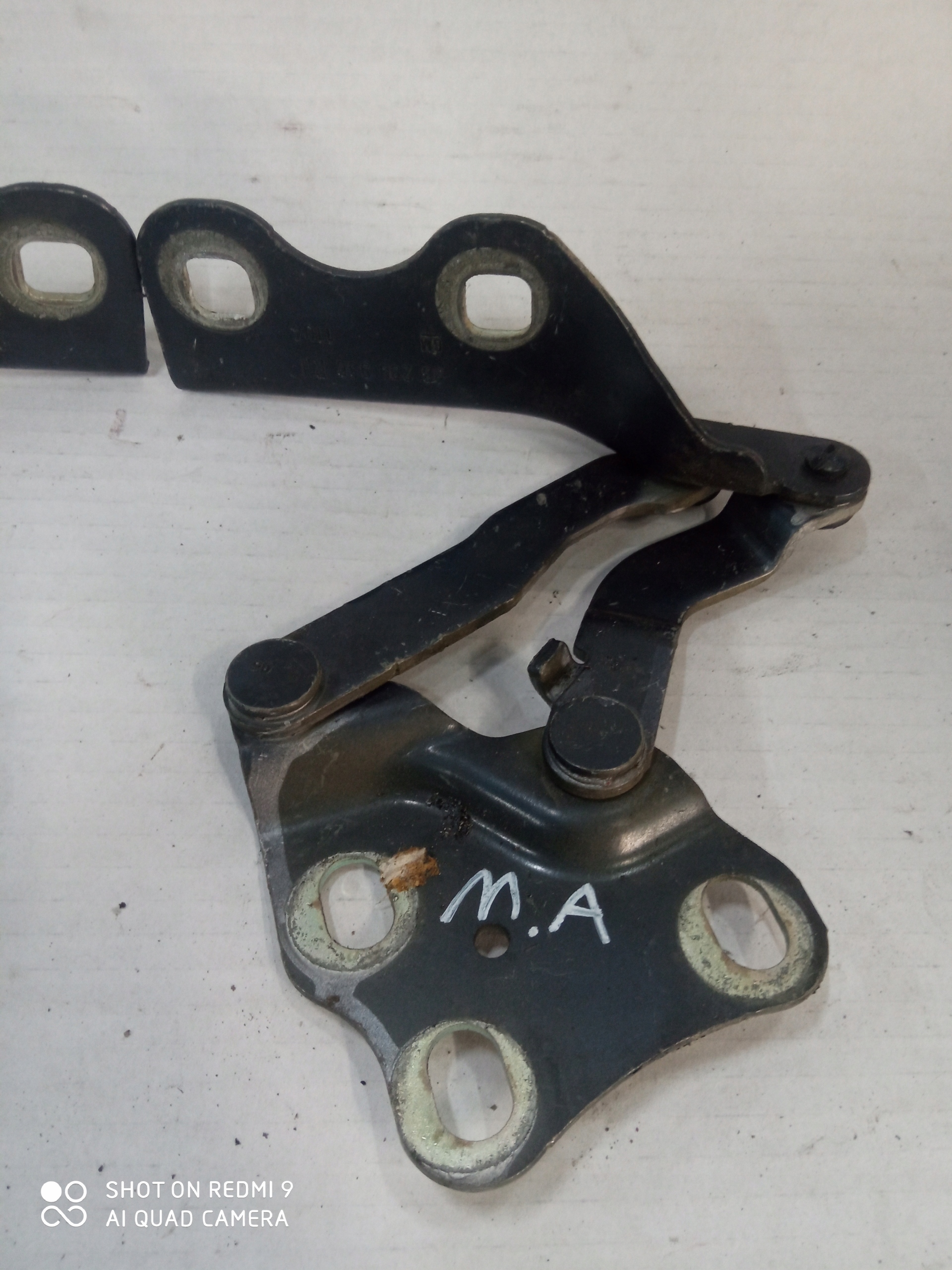 OPEL MERIVA A bonnet hinges hinge right left KPL