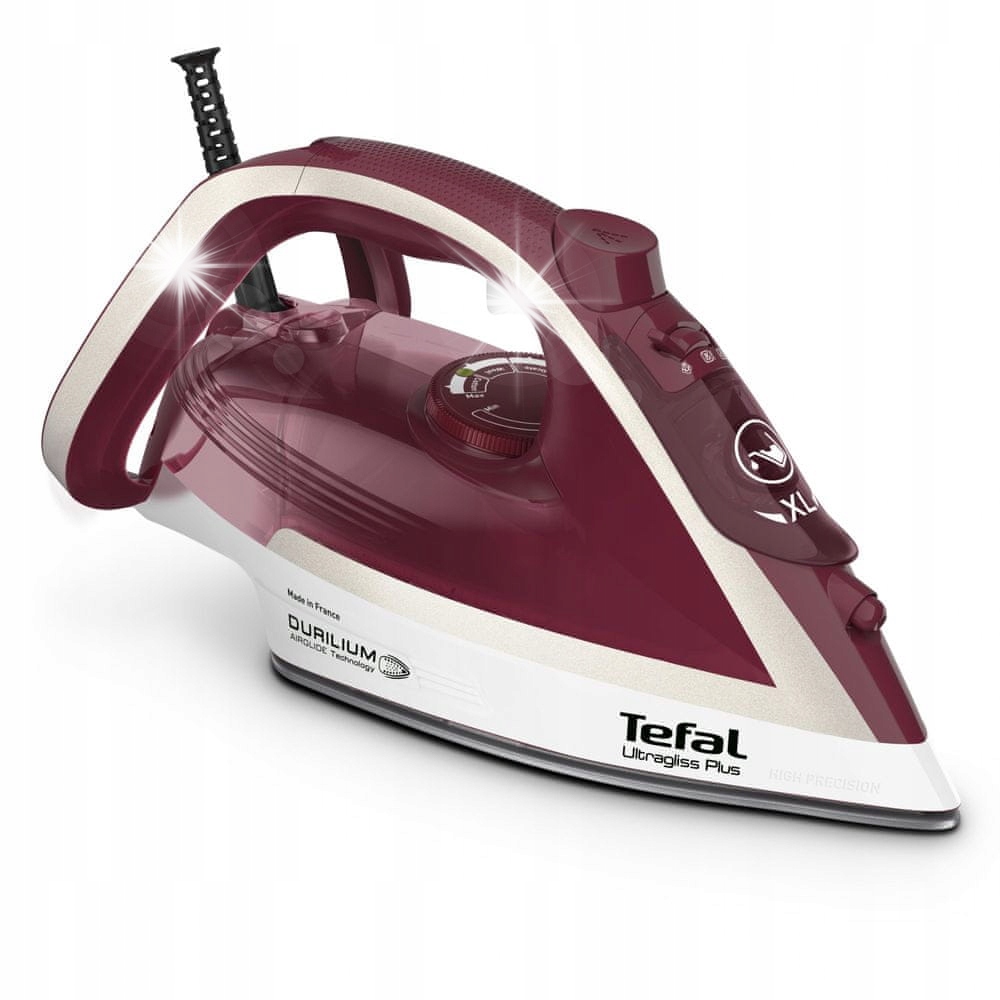 Parná žehlička Tefal Ultragliss Plus 6810 2800W Durilium AirGlide 250 g/m
