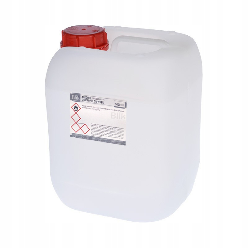 Alkohol izopropylowy izopropanol Ipa 99,9% 5 L