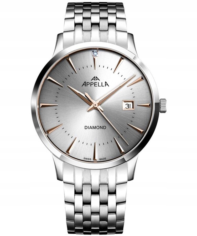 Pánské hodinky Appella Classic Diamond