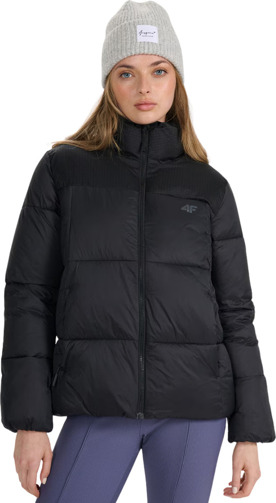 Dámská Péřová Bunda 4F F581 Černá 4FWAW25TDJAF581 20S vel. L