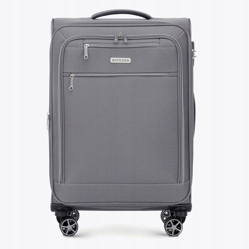 Walizka Duża Miękka Wittchen Softmove Line 56-3S-173-00 Szara