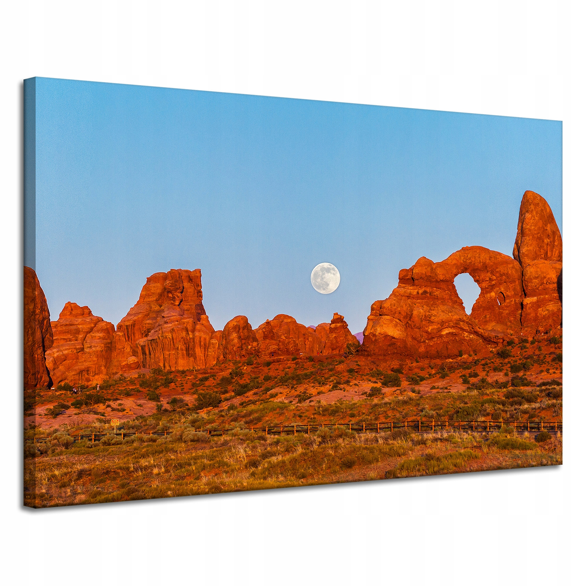 Obraz Canvas Příroda měsíc Vesmír 120x80 cm