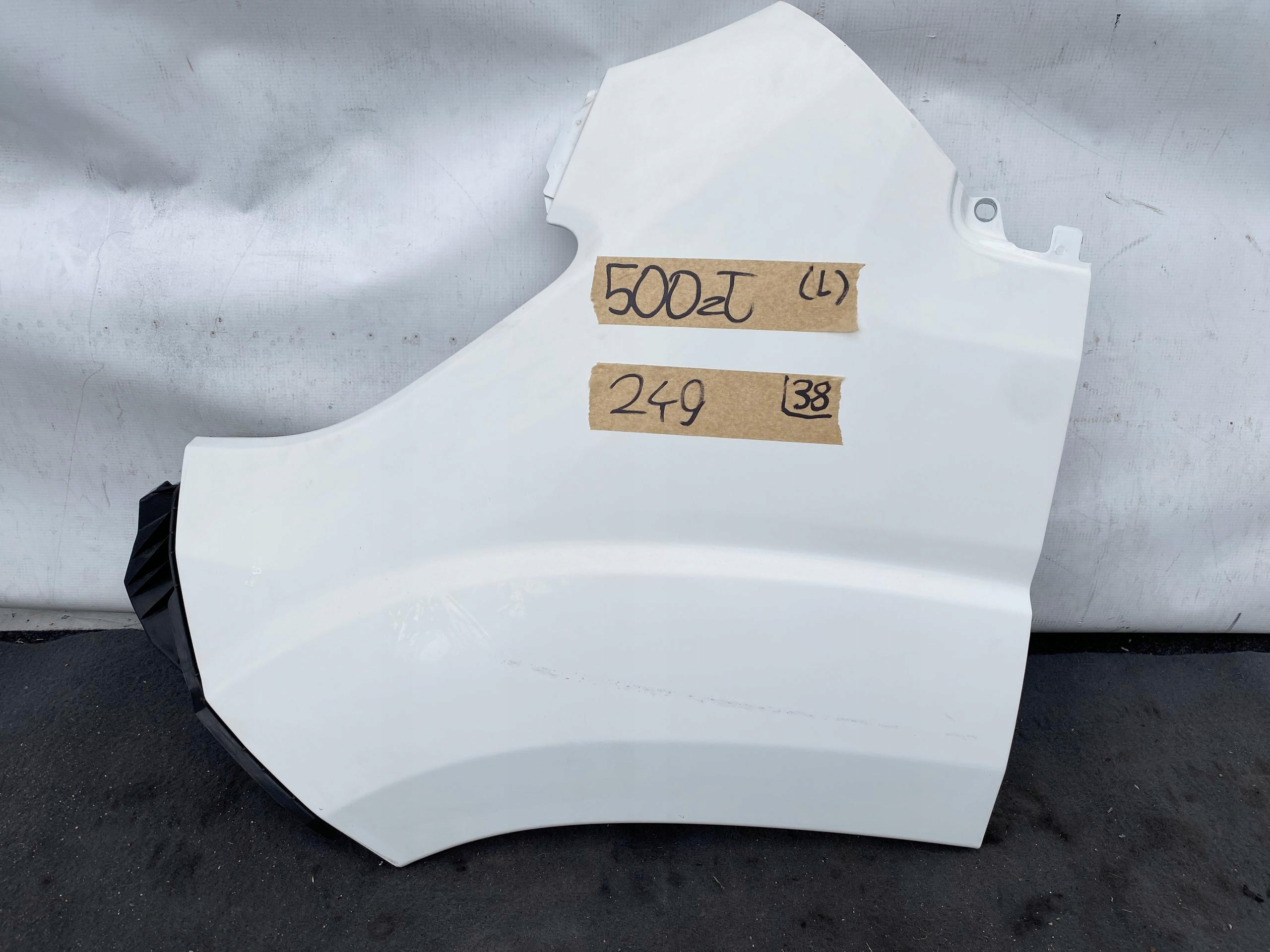 DUCATO BOXER JUMPER 14- fender front left BIALY 249 EWP left front