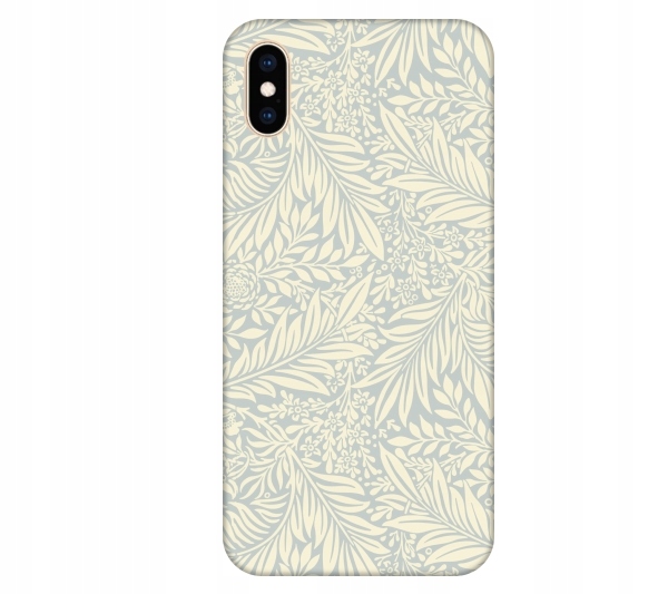 

Etui na telefon iPhone X / Xs Floral kwiaty liscie