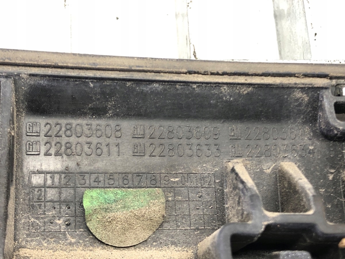 LISTWA KLAPY TYŁ OPEL INSIGNIA A Hatchback 08-17 22803608 Numery katalogowe zamienników 22803608