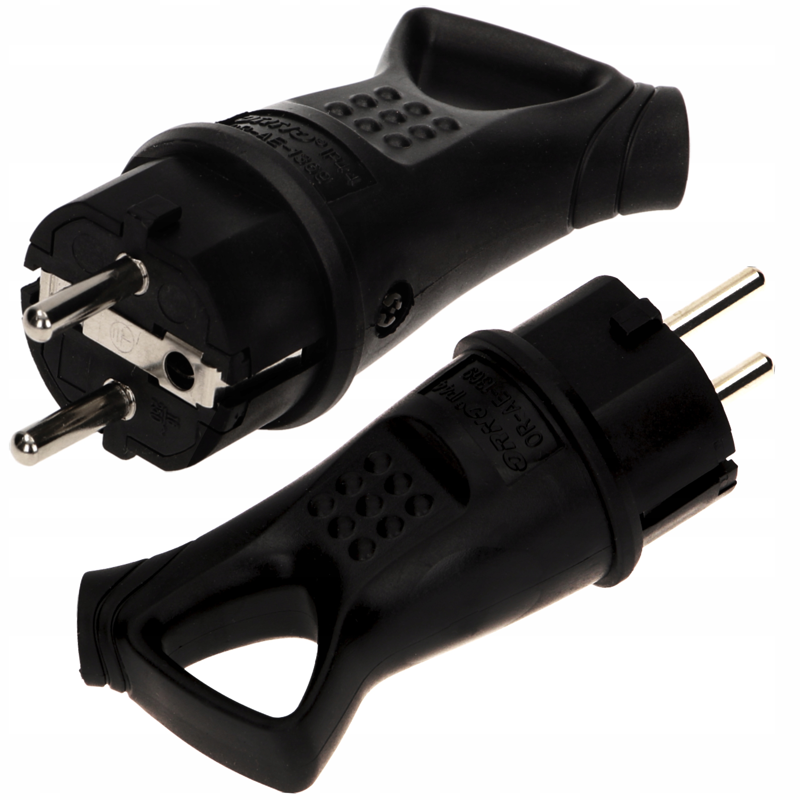 

Wtyczka gumowa z uchwytem Hermetyczna IP44 16A