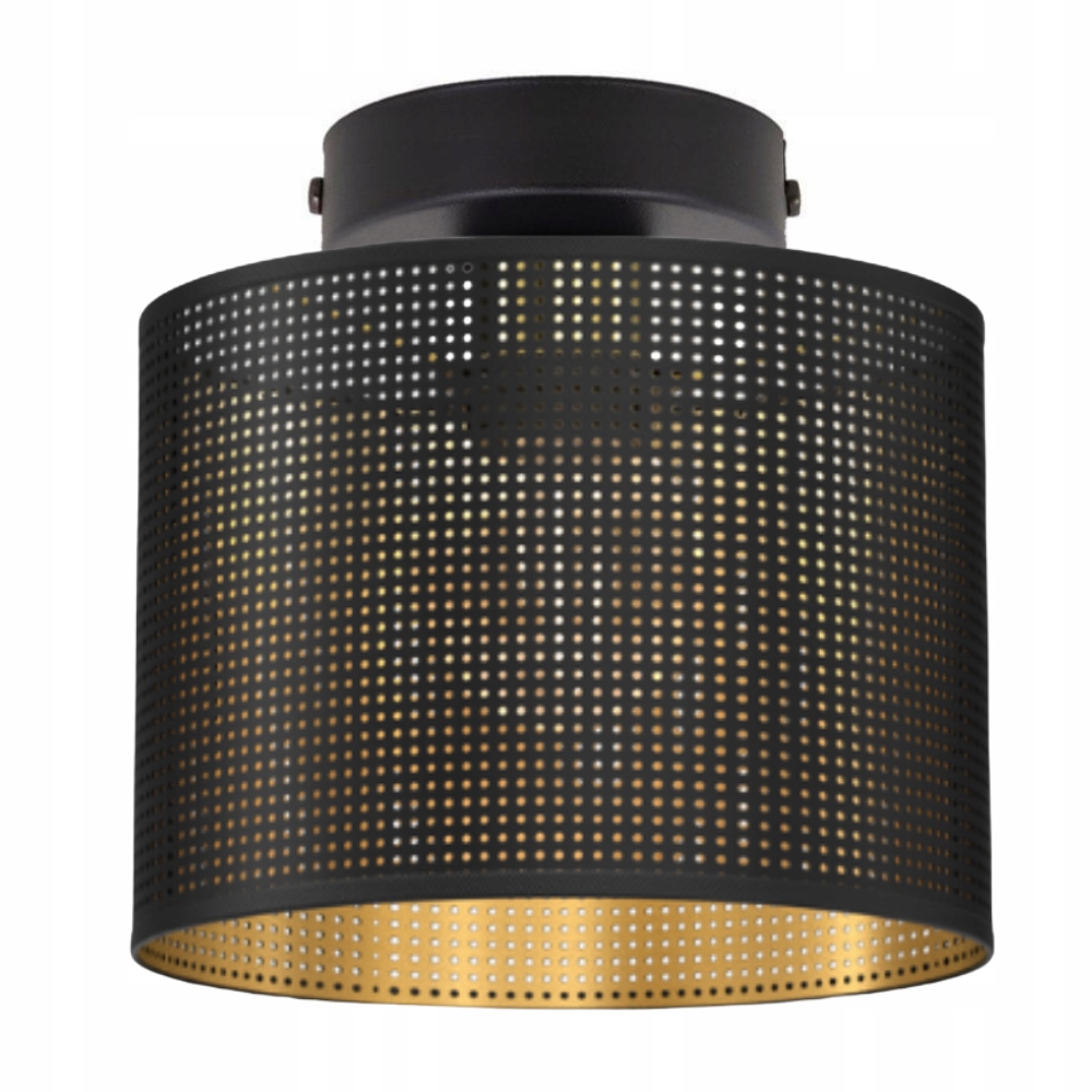 Stropní Svítidlo Lampa S Dírkami, Zlato Mesh