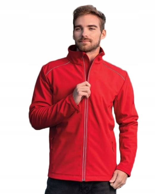 

Softshell Valley kurtka męska Malfini czerwona 3XL