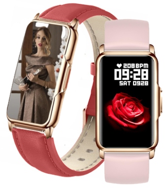 SMARTWATCH SMARTBAND ZEGAREK DAMSKI OPASKA KROKI CIŚNIENIE PULS