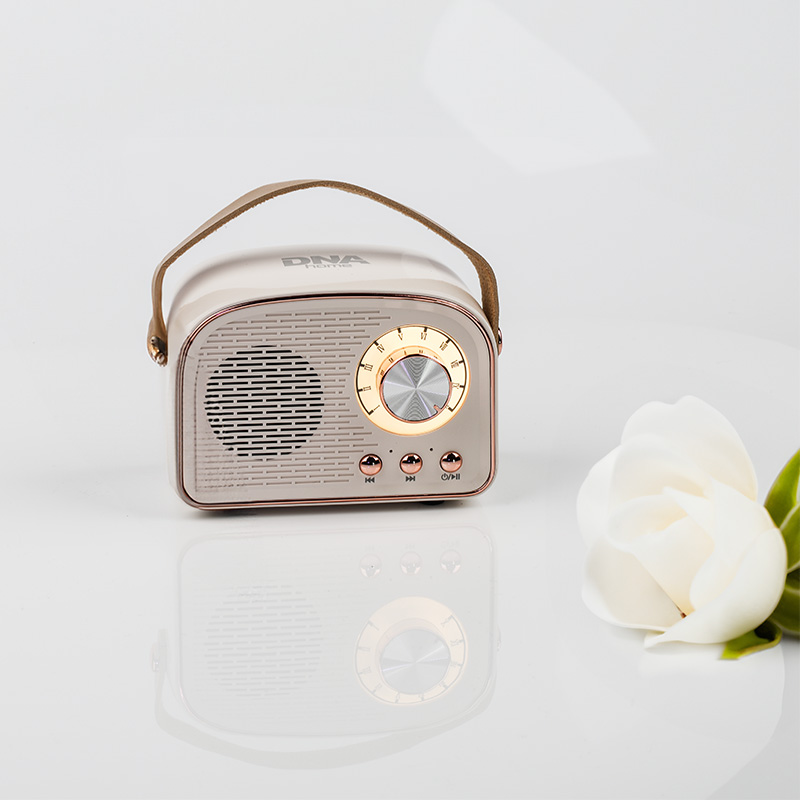 BEZPRZEWODOWY GŁOŚNIK BLUETOOTH PRZENOŚNY RADIO FM USB MP3 KUCHENNE RETRO Zasilanie sieciowo-bateryjne