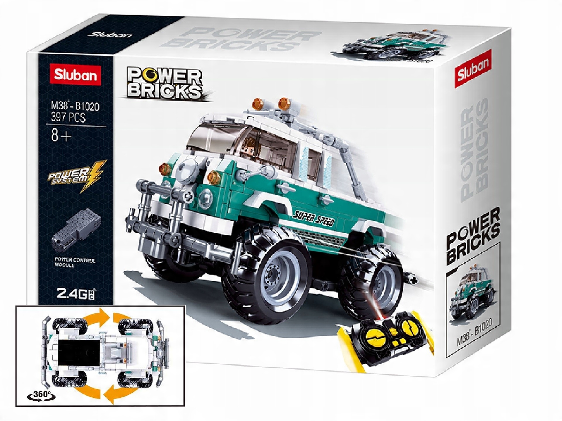 

Sluban Pojazd Auto na pilota zdalnie ster. Rc