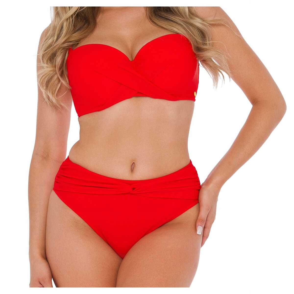 Self Dvoudílné plavky Bodrum2 730RBU2 6 červené 70E