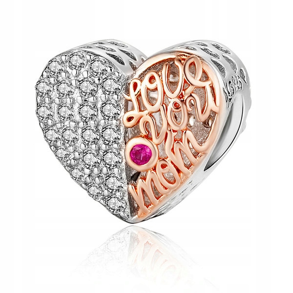 

Charms Ażurowe Serce dla Mamy zawieszka S925