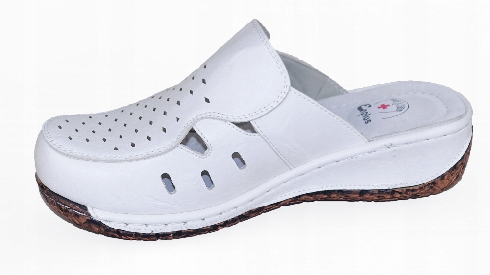 KLAPKI DAMSKIE ZDROWOTNE MEDYCZNE PRZEWIEWNE Długość wkładki 25 cm