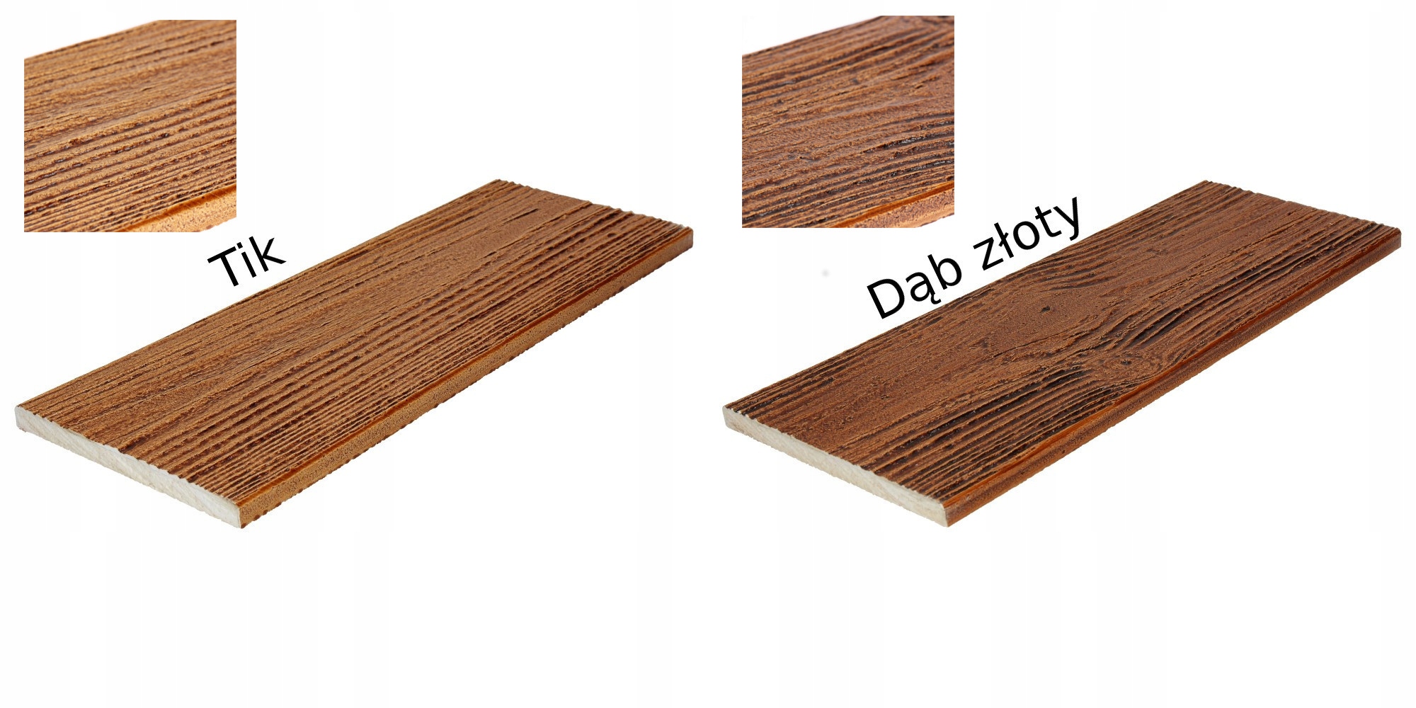 Próbka - Deska elewacyjna - Imitacja drewna Kolor producenta Próbki