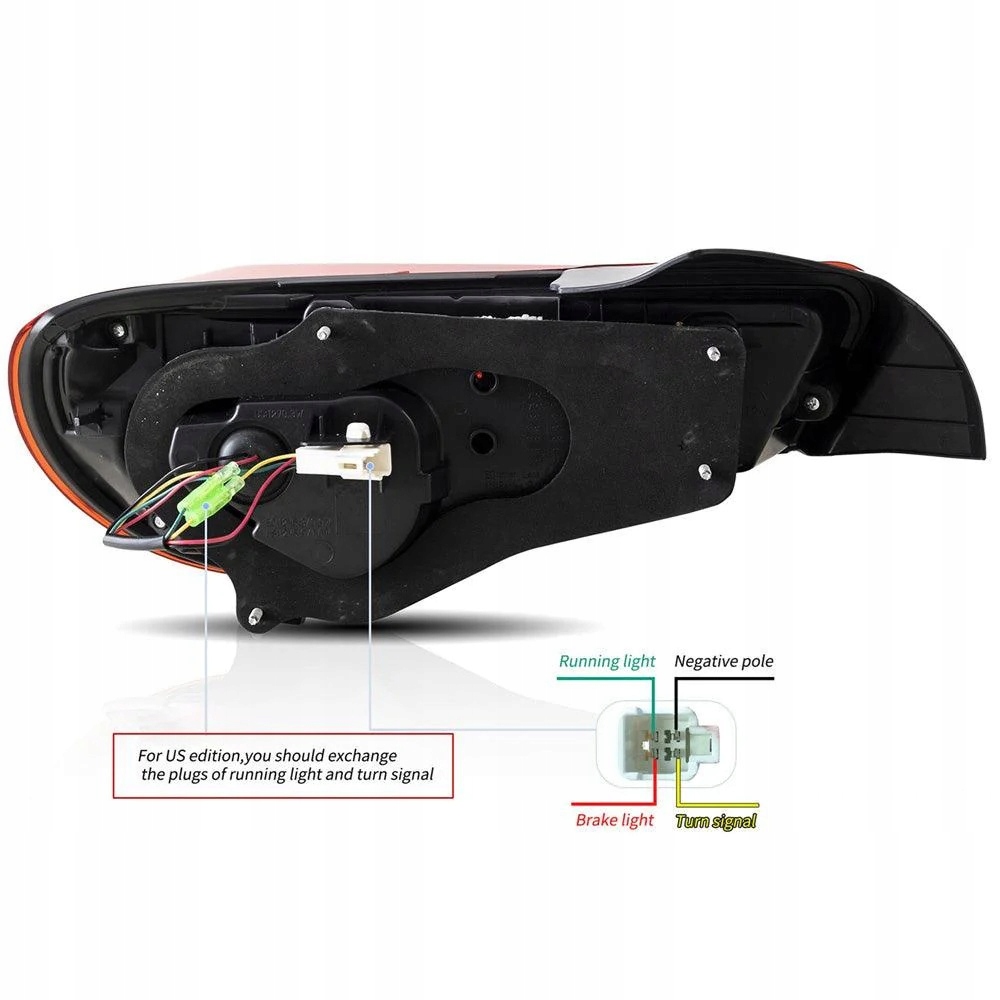 фонарь led RED для TOYOTA GT86 12-21