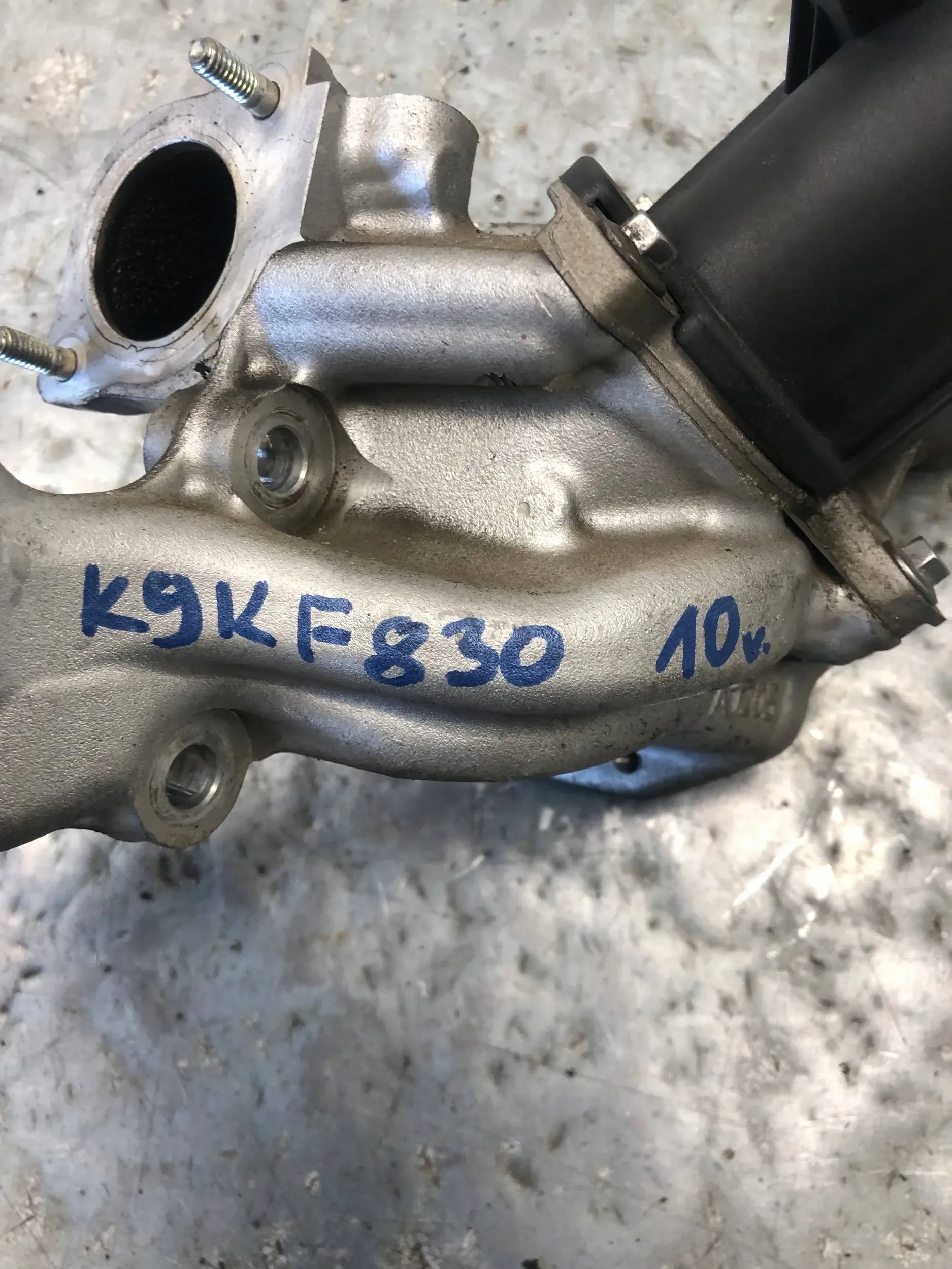 AGR-Ventil 1.5 DCI K9KF830 RENAULT SCENIC III 8200282949