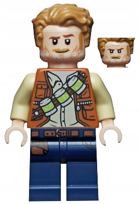 

Minifigurka jw066 Lego Jurassic World Owen Grady