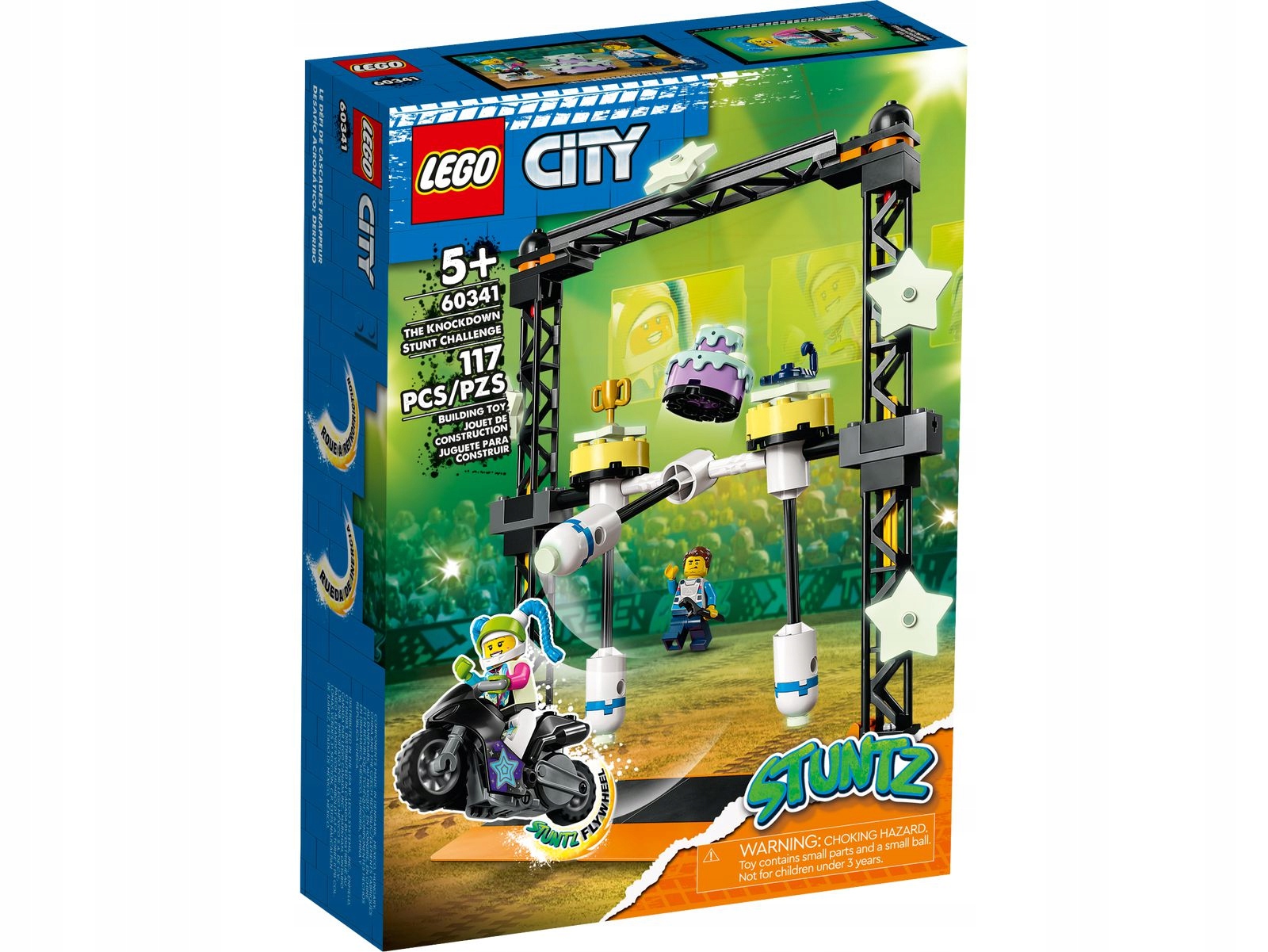 

Lego 60341 City Wyzwanie Kaskaderskie: Przewracani
