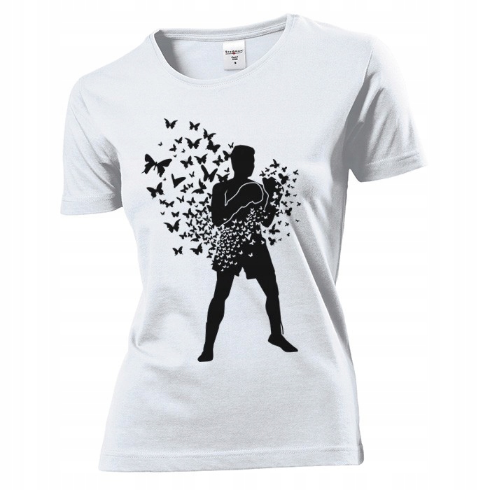 

Koszulka damska Boks Bokser Motylki XL