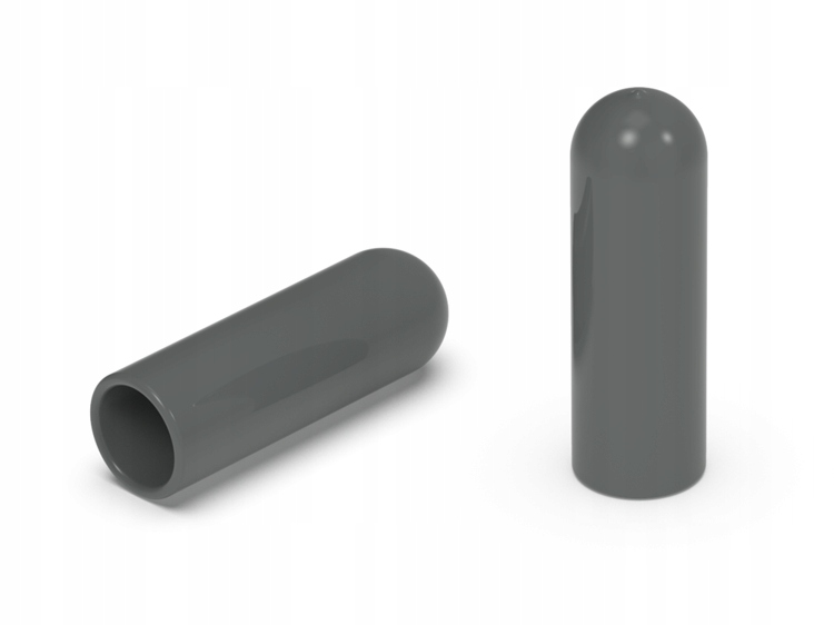 ZABEZPIECZENIE RURY Fi10 113 ZAŚLEPKA SZARY 10SZT