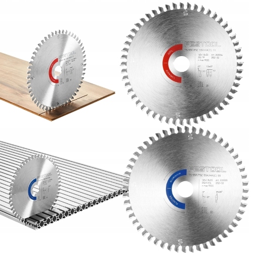 Festool Tarcza pilarska Hw 160x1,8x20 205554 i Tarcza Hw 160x1,8x20 205555