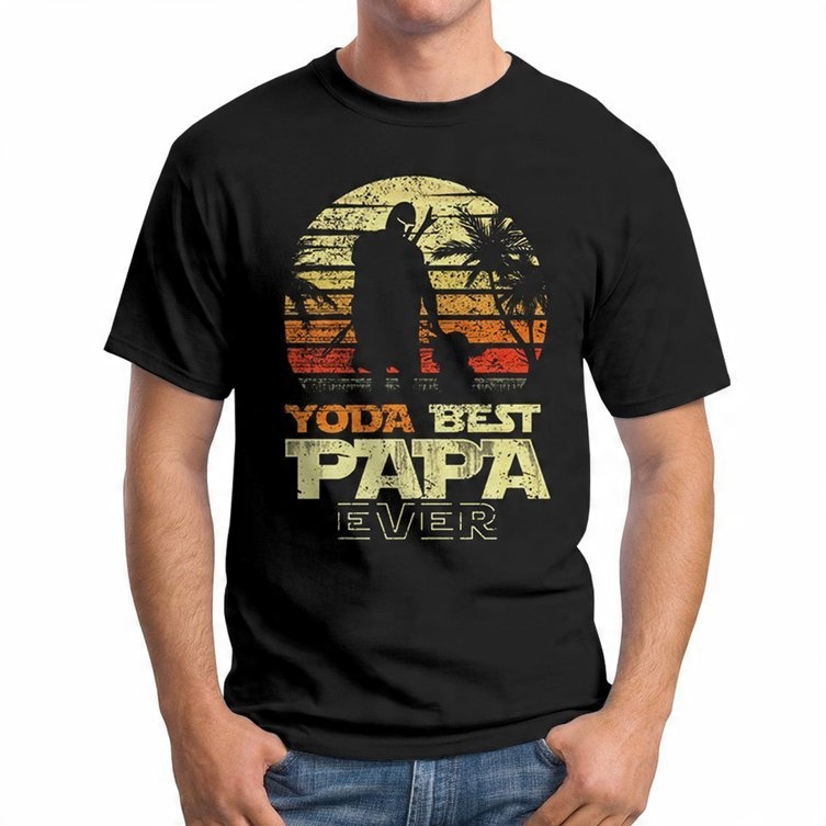 

Koszulka T-Shirt Tata Dzień Ojca Yoda 2XL