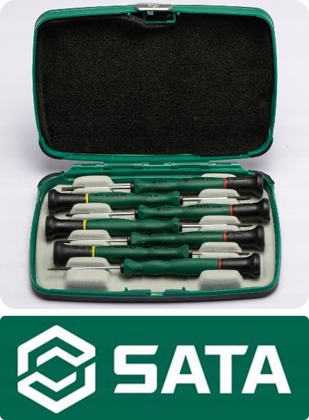 ZESTAW 7 WKRĘTAKÓW PRECYZYJNYCH SATA 09314