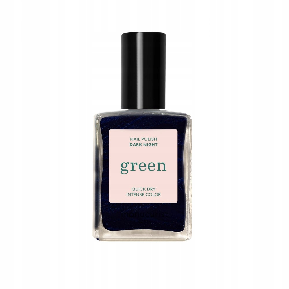 Intenzivní barva Green Nail Polish Dark Night 15 ml Manucurist