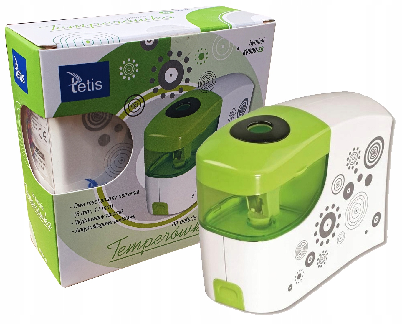 Temperówka elektryczna cienkie grube ołówki