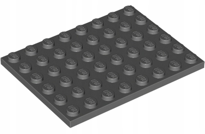 

Lego Płytka 6x8 Ciemno Szara (3036/4210794) 1szt