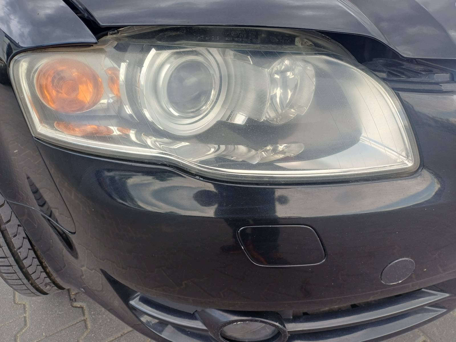 complete front bonnet bumper light fender AUDI A4 B7 LZ9Y