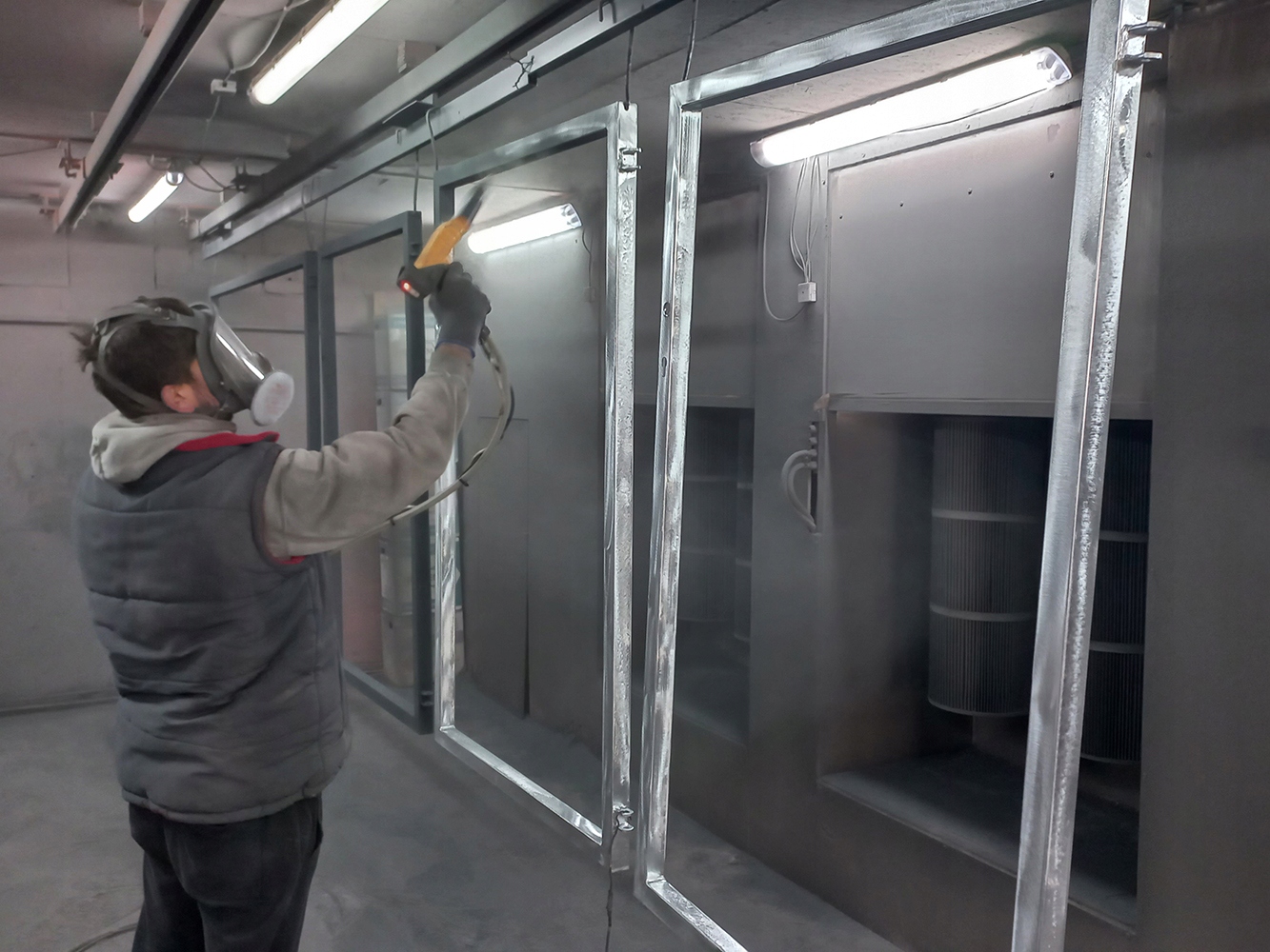 FURTKA 150cm ocynk PANELOWA dwa SŁUPKI ocynkowana ogrodzeniowa 153cm Szerokość (cm) 100