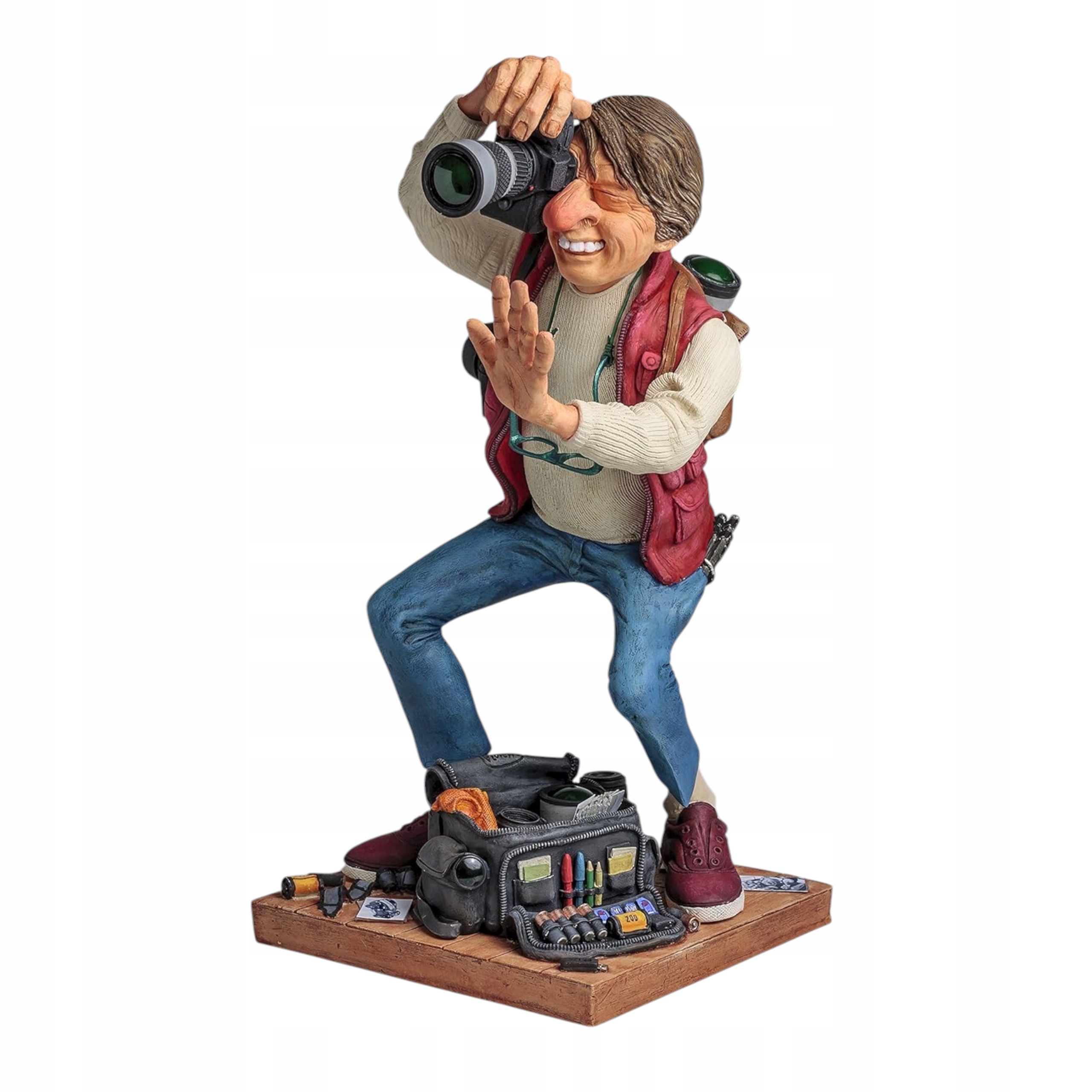socha figúrka Fotograf Guilermo Forchino FO85538 darček