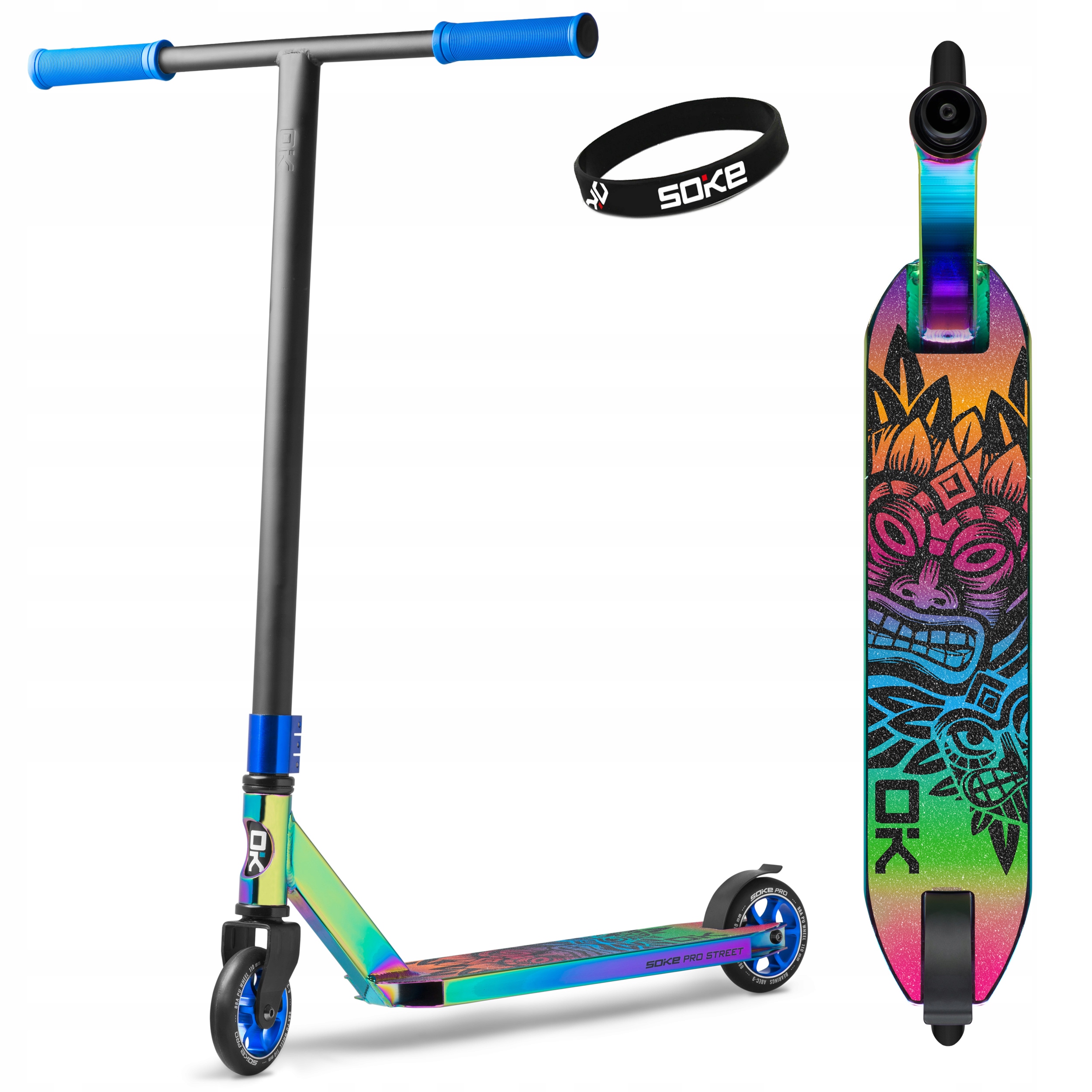 

Hulajnoga Wyczynowa Soke Pro Street Neochrome