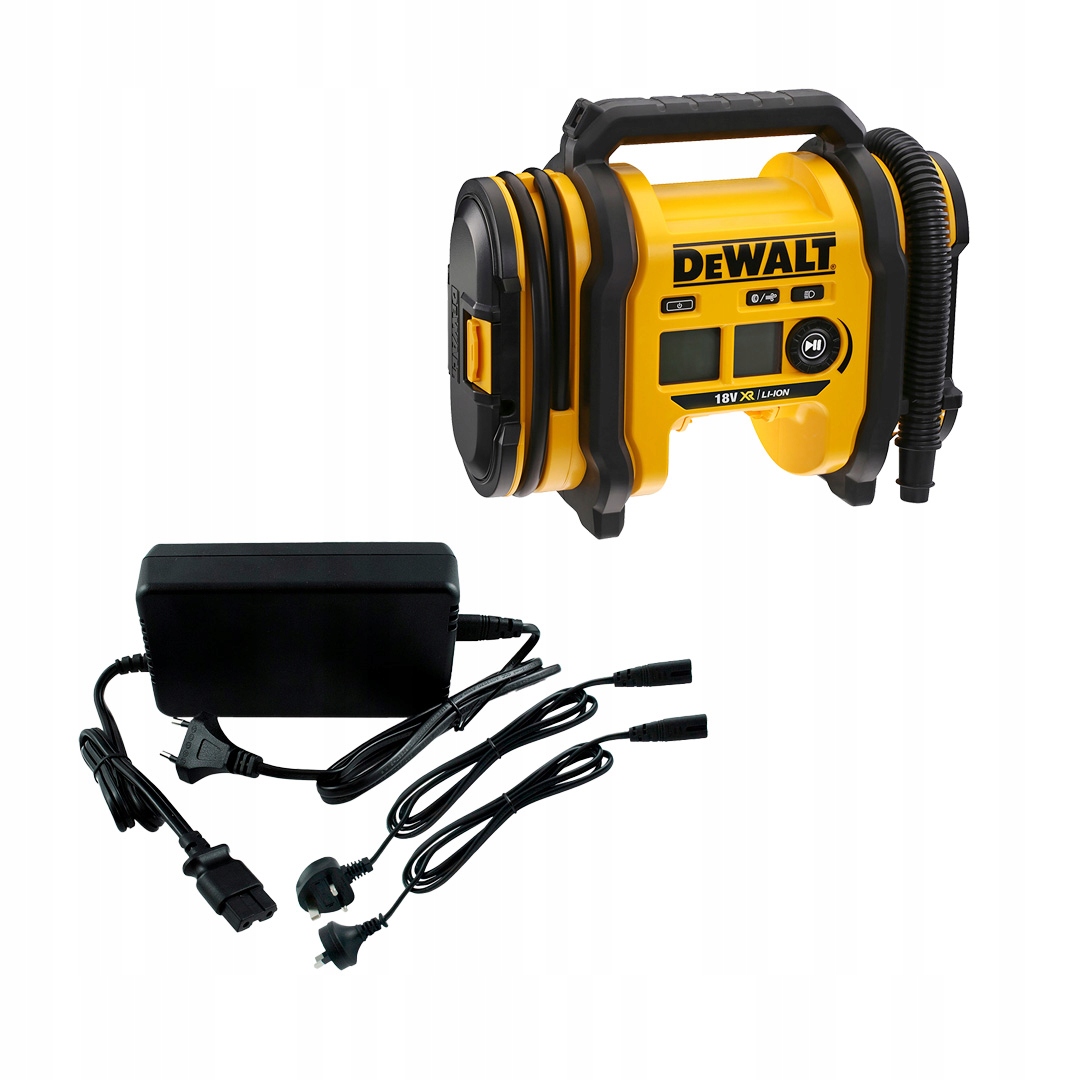 Kompresor DeWALT DCC018N 11bar 3 spôsoby napájania napájací zdroj DeWALT N557515