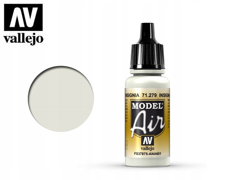 Farba do aerografu Vallejo Model Air 71279 Insignia White 18ml