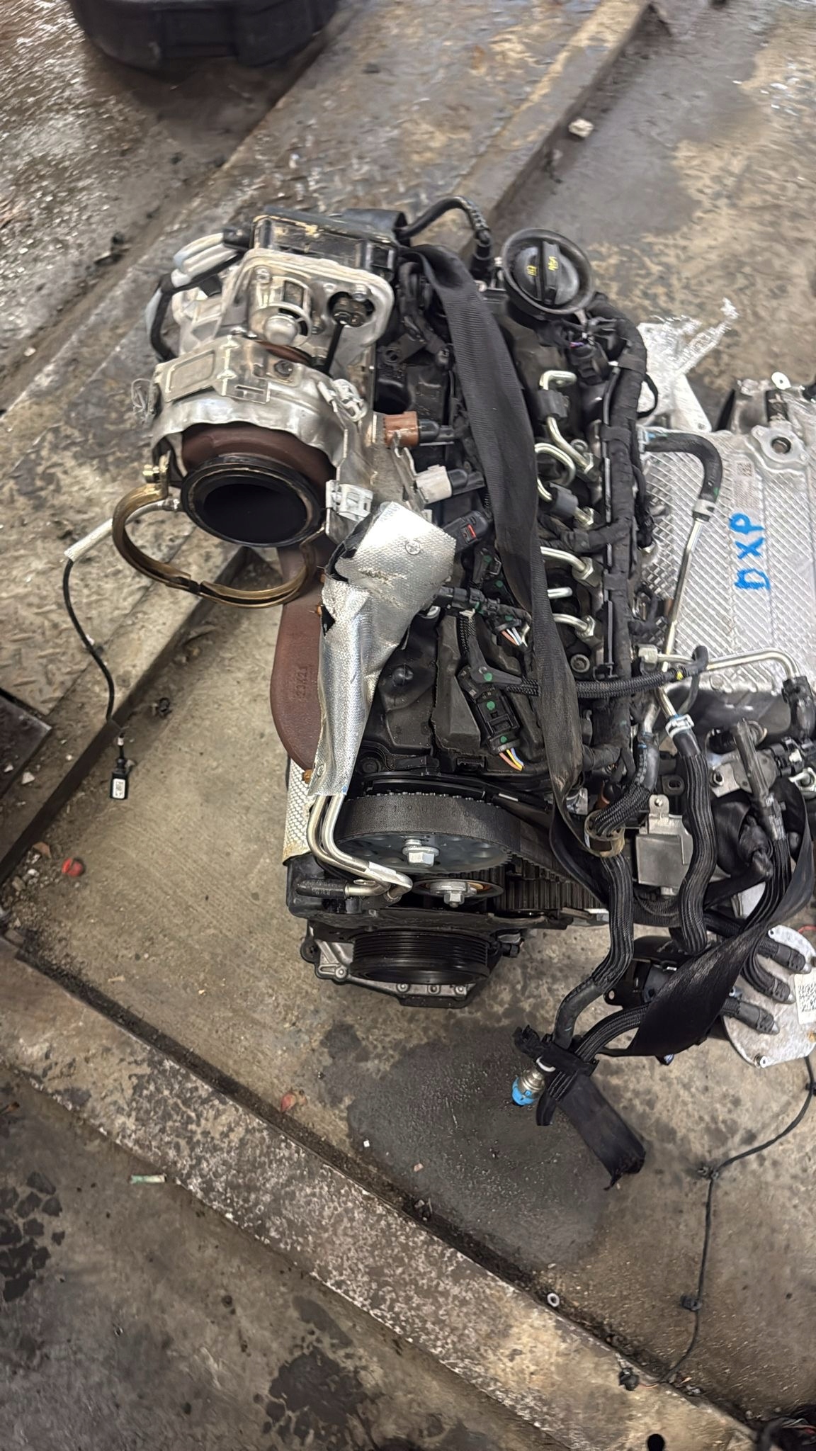 engine complete VW SKODA 2.0 TDI DXP 15TYS KM