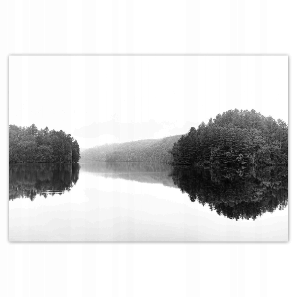 

Plakaty 93x62 Jezioro Wyspa Czarno