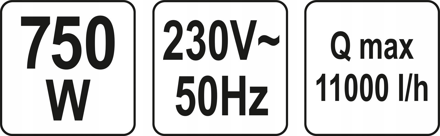 POMPA ZATAPIALNA INOX 750W Producent Yato