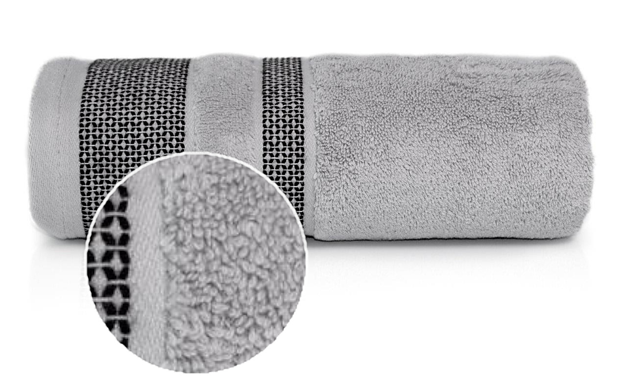 

Duży Ręcznik 140x70 bawełna Premium Gruby szary