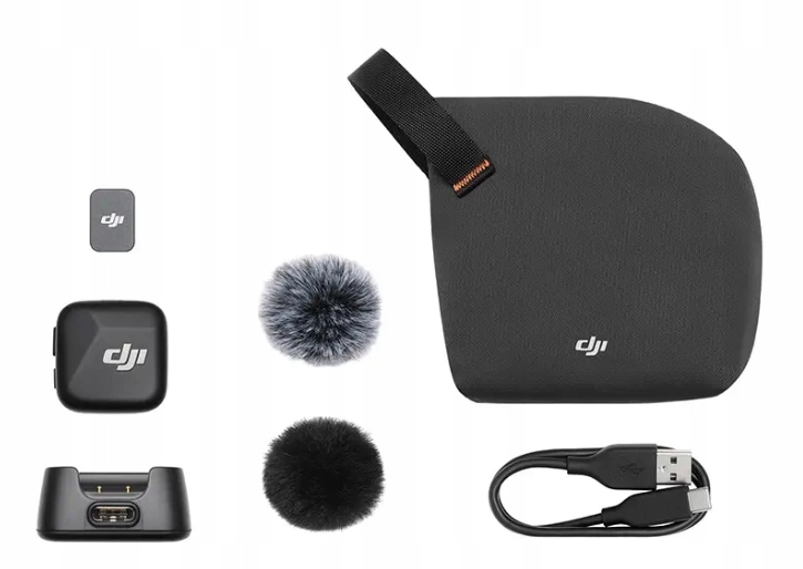 Nadajnik mikrofonowy Dji Mic Mini (Infinity Black)