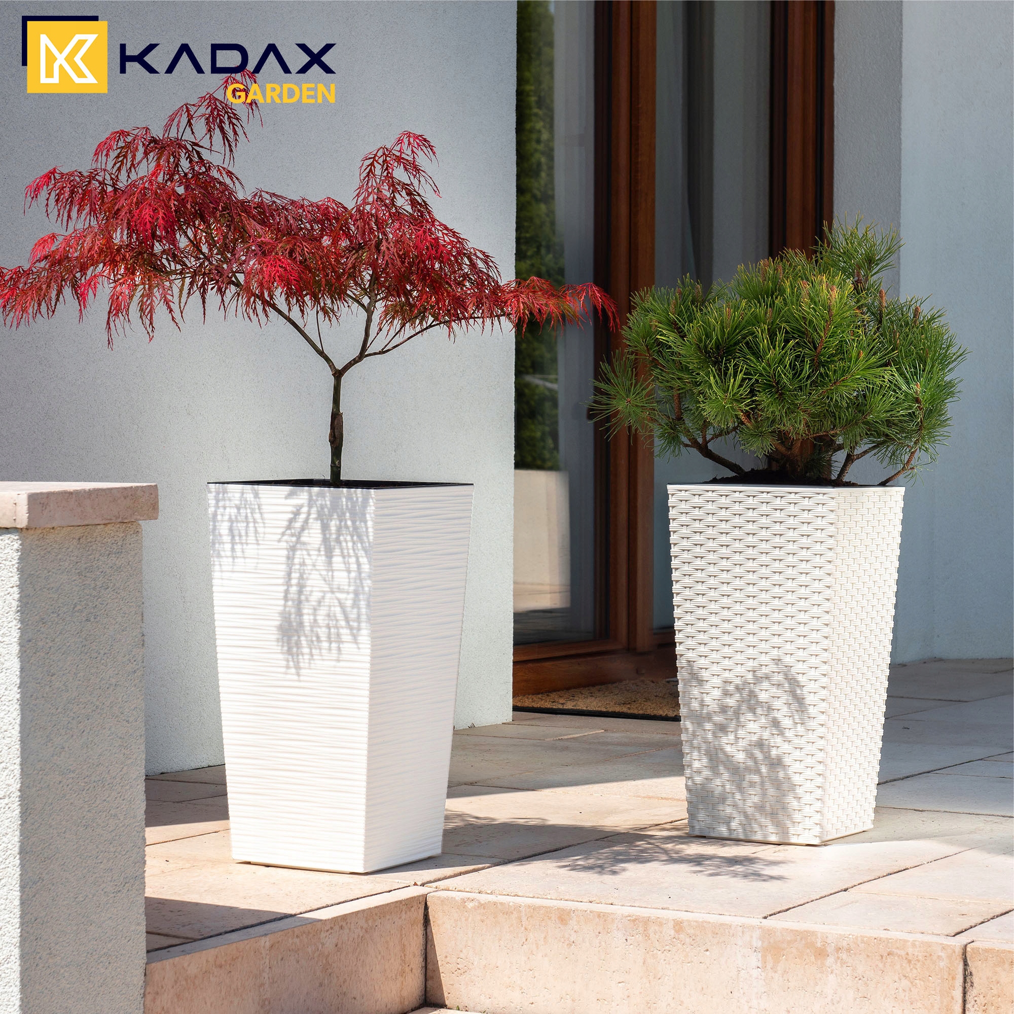 DONICZKA DONICA Z WKŁADEM NA KWIATY 37 CM KOLORY Kod producenta K3031