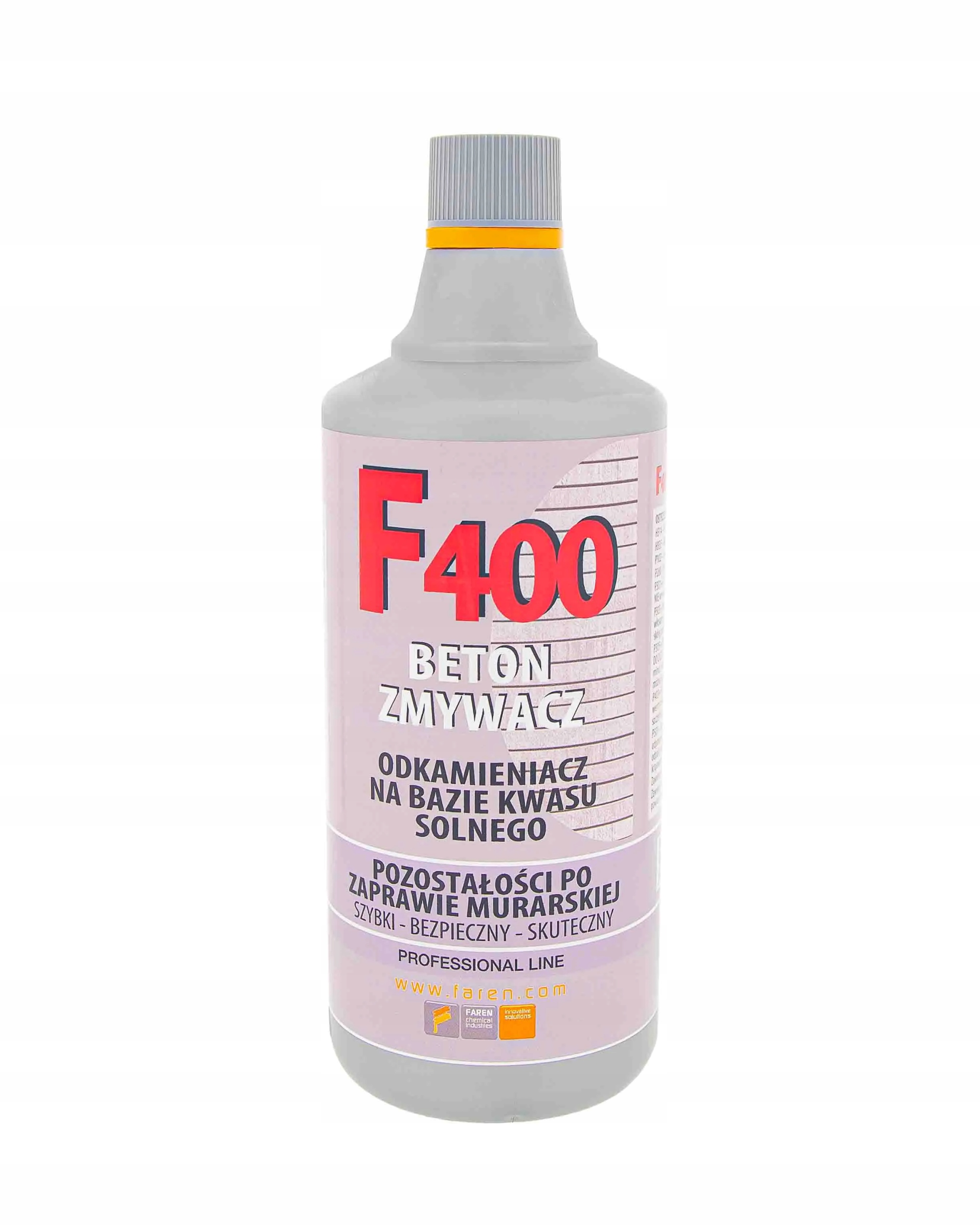 

Płyn F400 do usuwania osadów wapiennych 1 L Faren