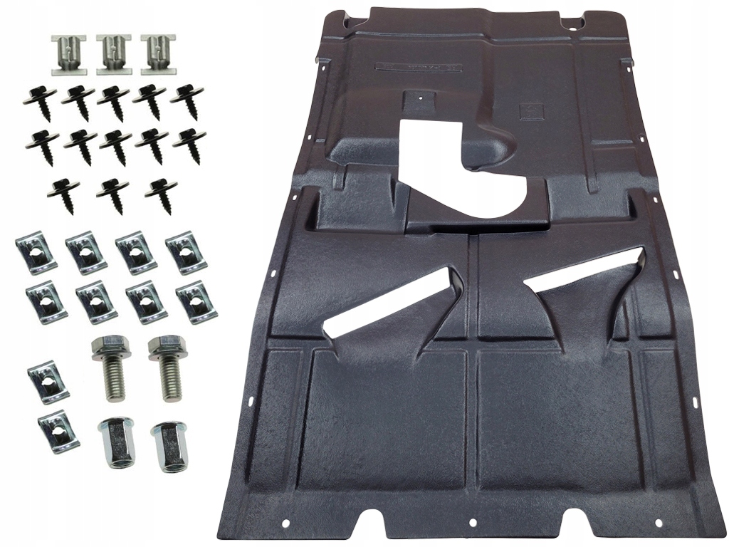 Kryt pod motor Fiat Ducato 2011-2021 Multijet 2.0 motoru spony