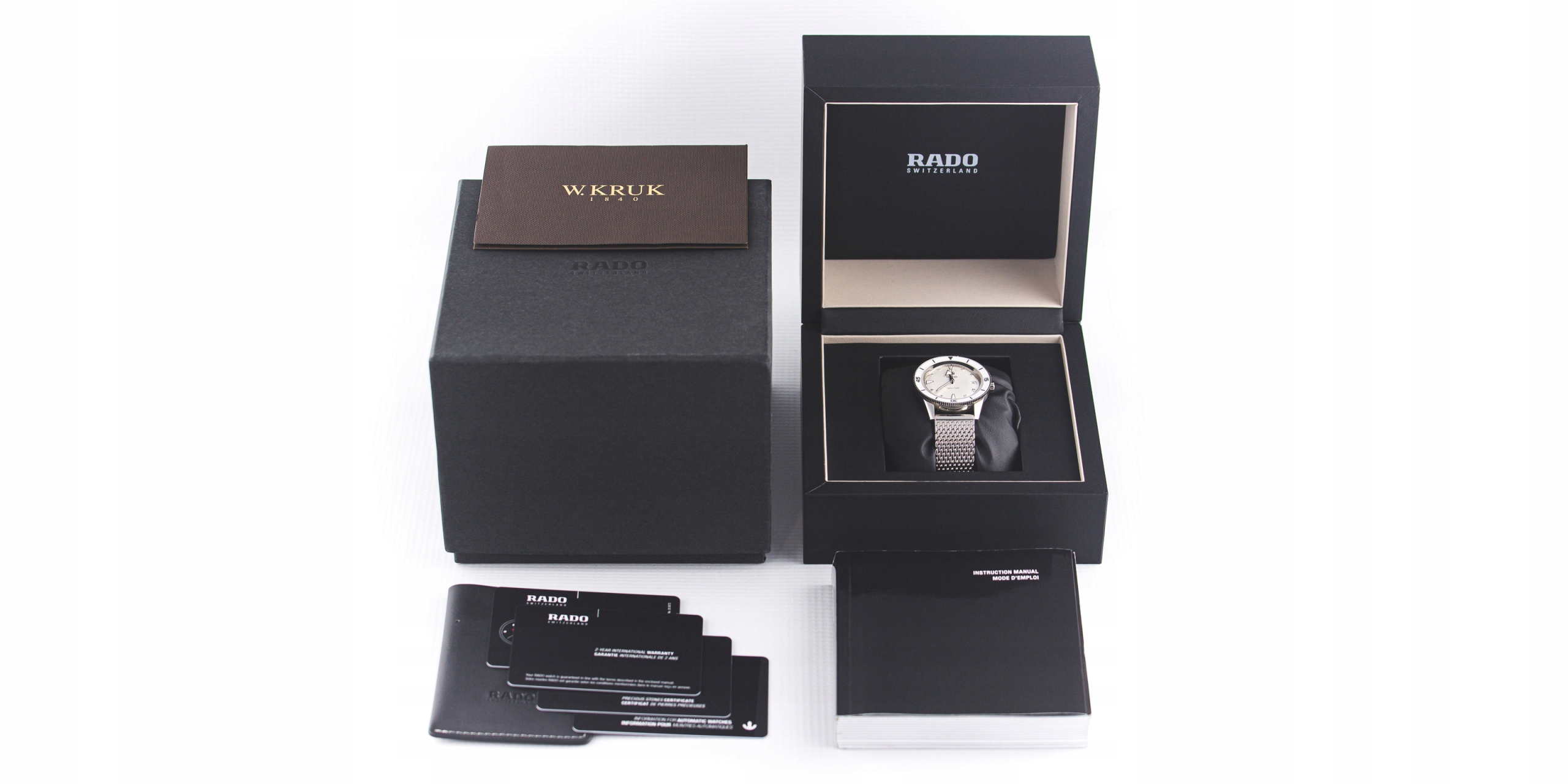 RADO HYPERCHROME CAPITAN COOK R32500703 FULL SET 9095473868 - Allegro.pl