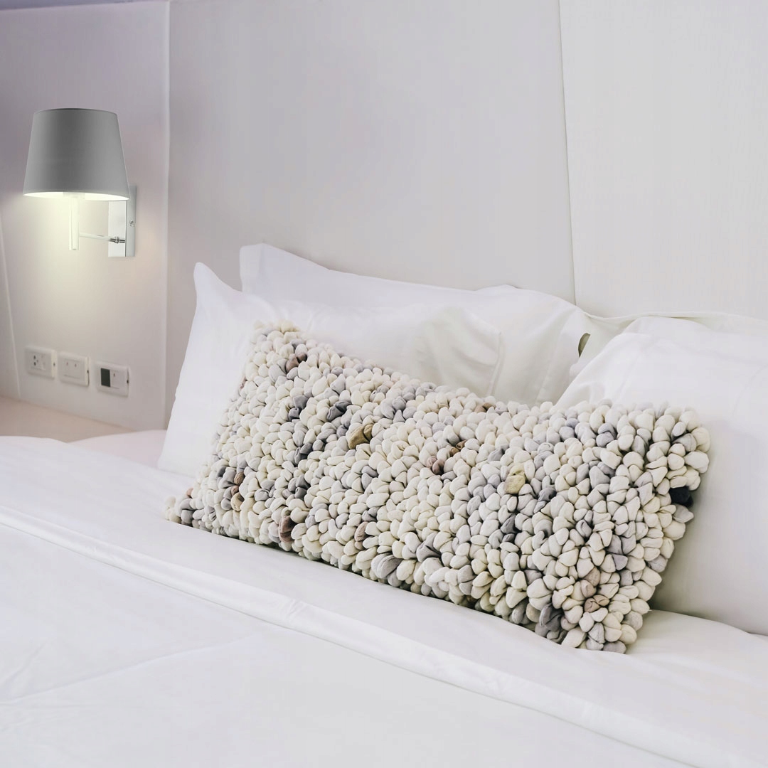 Lampka ścienna IZMIR kinkiet z abażurem Maksymalna moc pojedynczego źródła światła 60 W