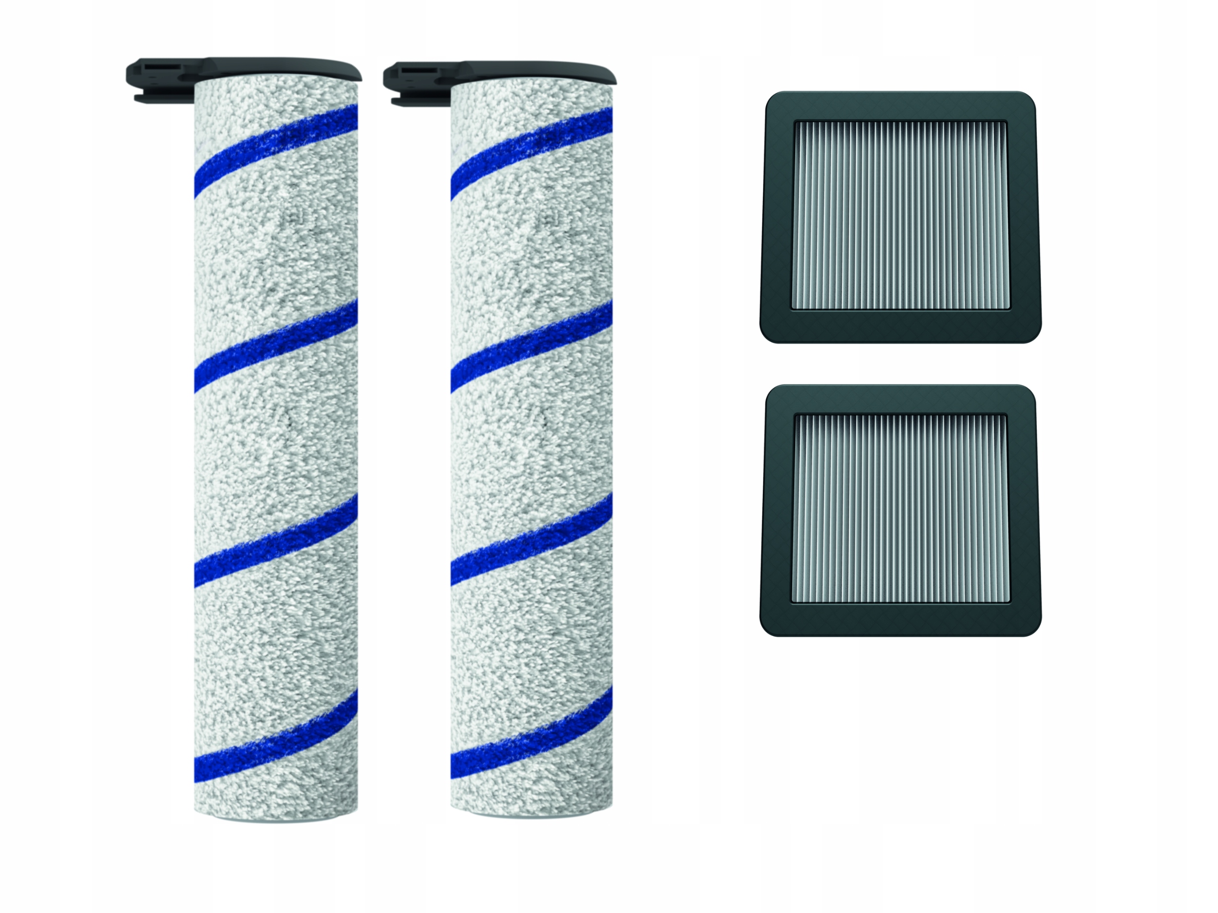 Zestaw akcesoriów do Tefal X-Clean 7 2x wałek i 2x filtr ZR337A