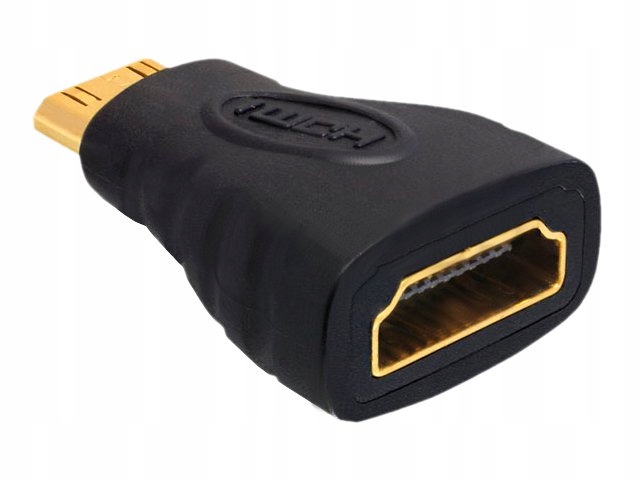 

Adapter Przejściówka Hdmi Mini Hdmi Full Hd Gold